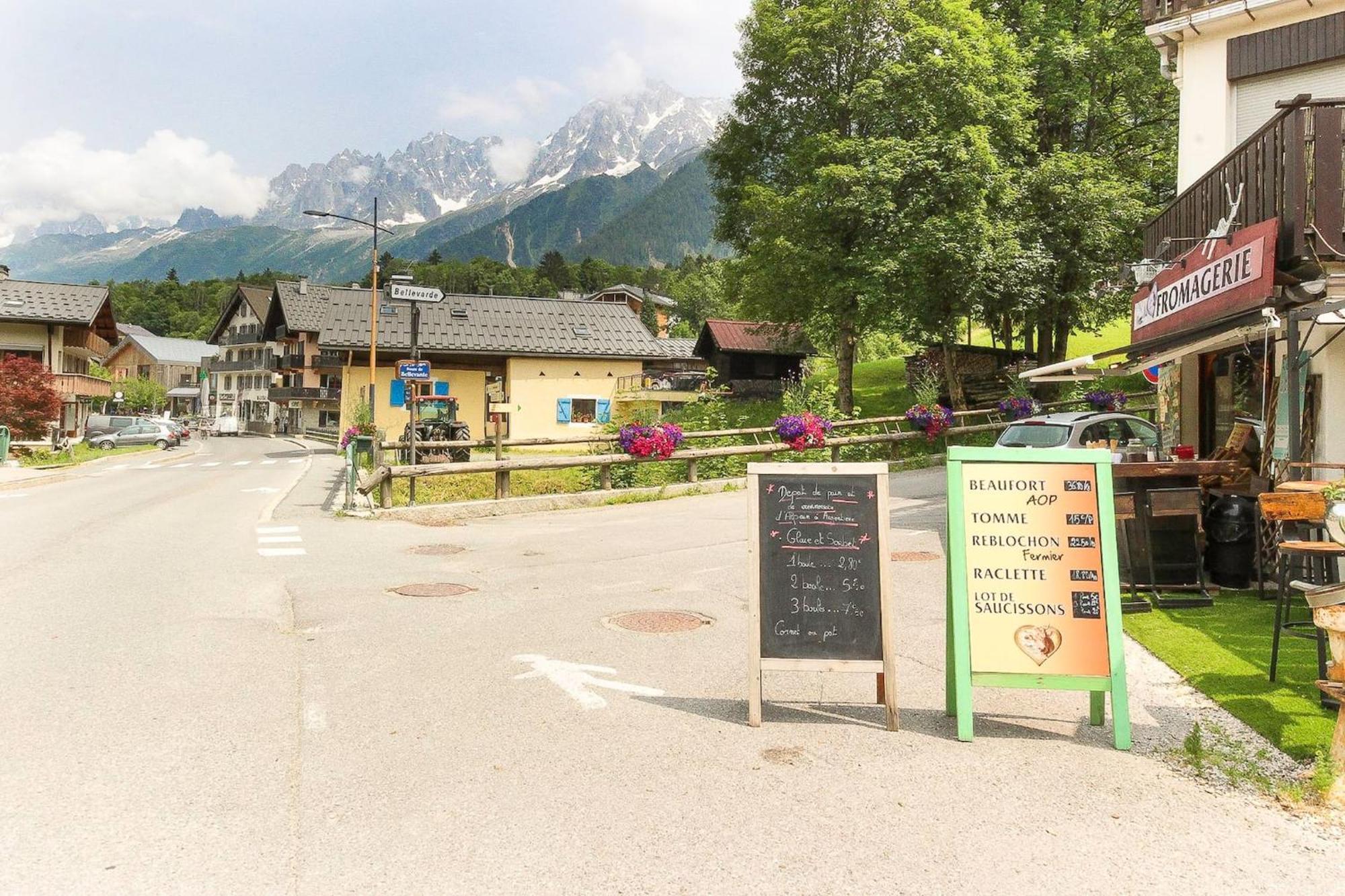 Bellevarde Apt - Newly Renovated - Central - Beside Tmb Start/End Les Houches Dış mekan fotoğraf